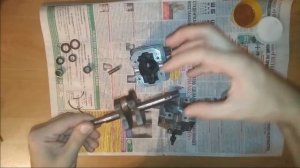 Ремонт бензопилы Rebir MKZ1-38/40 часть 1 сборка ДВС.