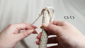 Плотная круглая ручка для сумки | Вязание крючком