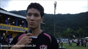 Laerte entrevista Rafinha, lateral do ADAFI. Final da 1° Copa Costa Esmeralda.