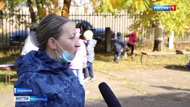 Своя метеоплощадка появилась на территории детского сада «Колосок» в Коряжме смотреть онлайн