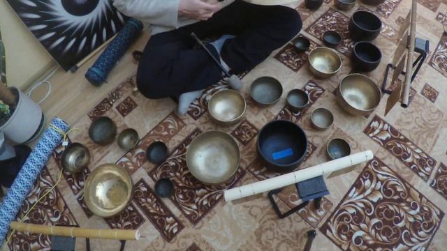 7 Поющие чаши для сна. Тибетские чаши для чакр. Медитация. Звукотерапия. Рейки.  Singing Bowl