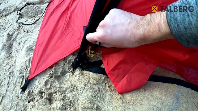 Палатка Talberg Space pro 2(3) red (green) смотреть онлайн