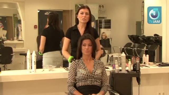 Мастер класс Али Епрынцевой - укладка волос. смотреть онлайн