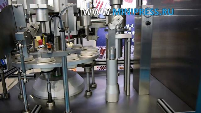 Автоматический этикетировщик бицерба Minipress.ru