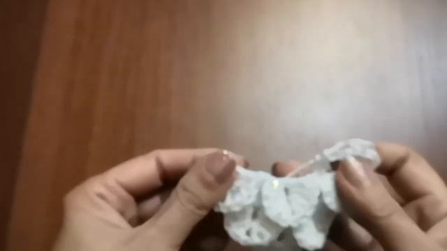Манишка-бактус- шарф- воротник.  Крючок.  Крокодиловая кожа.