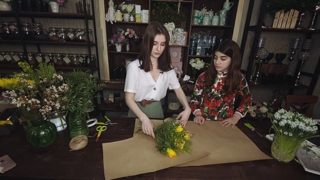БУКЕТ НА 8 МАРТА СВОИМИ РУКАМИ | КАК СТАТЬ ФЛОРИСТОМ? | #ПроБыть ФЛОРИСТОМ