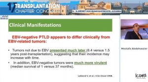 Post transplant Iymphoproliferative disease PTLD Practice Essentials  Dr  Mostafa Abdelnasier