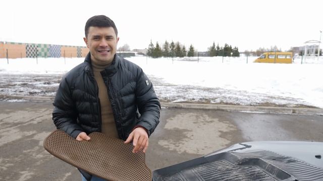 Обзор ковриков EVA для Lada Granta | Какие коврики лучше выбрать? | Delform