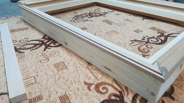 Резной КИОТ своими руками. Рамка для иконы на заказ из массива. Будни столяра. смотреть онлайн