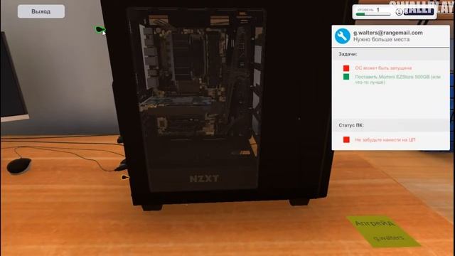 ИГРАЮ В СИМУЛЯТОР РЕМОНТА КОМПЬЮТЕРА - PC Building Simulator смотреть онлайн