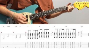 Pixies - Where Is My Mind? (guitar cover with tabs & chords)