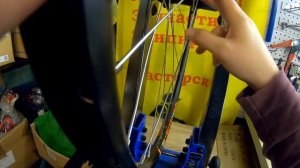 Сборка велосипедного колеса