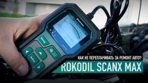 Как сэкономить на диагностике?/ Обзор и тест Rokodil Scan X Max