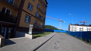 Калининграда. ЖК Новая Холмогоровка. 10 километров до центра. Обзор территории.