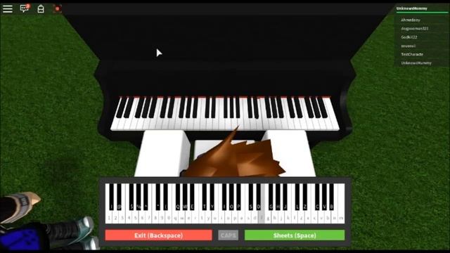 Piano Spectre - Alan Walker | Roblox смотреть онлайн