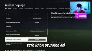 ⚠️SUBE TU NIVEL CON ESTOS AJUSTES DE CONFIGURACIÓN Y CÁMARA EN FC24⚽🥶