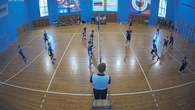 Зональное Первенство России во волейболу среди юношей 2008-2009 гг.р. 1 ноября 2022 г. смотреть онлайн