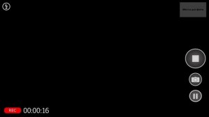 Футаж камеры смартфона без рамки (запись)