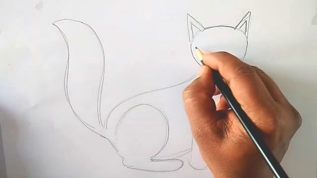 simple Fox Drawing смотреть онлайн