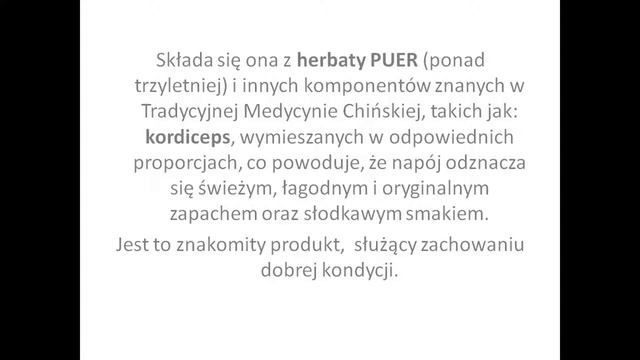 Fohow Liuwei Cha Herbata Feniks z kordicepsem