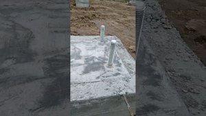 простые сваи под ангар своими руками(буронабивные)