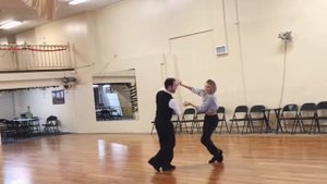 American Smooth Bronze level. Foxtrot. Demonstrated by Tatiana Seliverstova and Max Sinitsa