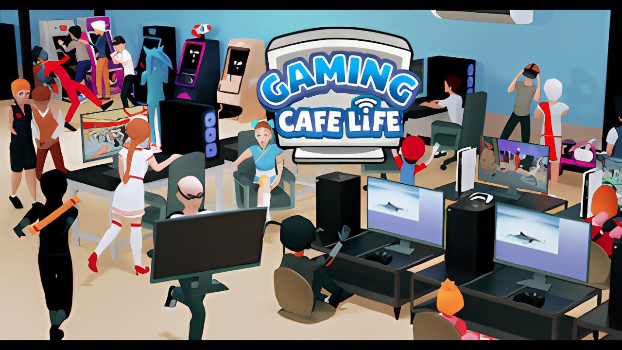 Gaming Cafe Life геймплей игры для Android🔘🔵🔴 🅰🅽🅳🆁🅾🅸🅳🅿🅻🆄🆂👹 #Gaming Cafe Life