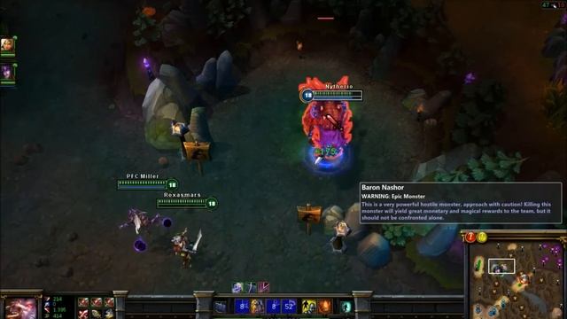 LoL - Alistar Solo Baron (3 Bloodthirsters, 1 Infinity Edge, Berserker Greaves, Phantom Dancer смотреть онлайн