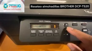 Reseteo contadores BROTHER DCP-T520W