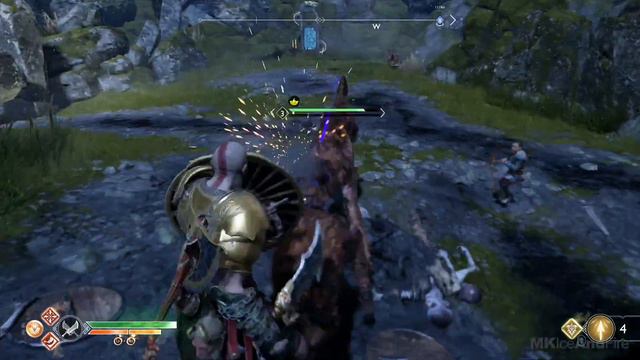 GOD OF WAR 4 Thor Side Mission Gameplay Walkthrough (Destroy The Statue Of Thor) PS4 PRO 60FPS смотреть онлайн