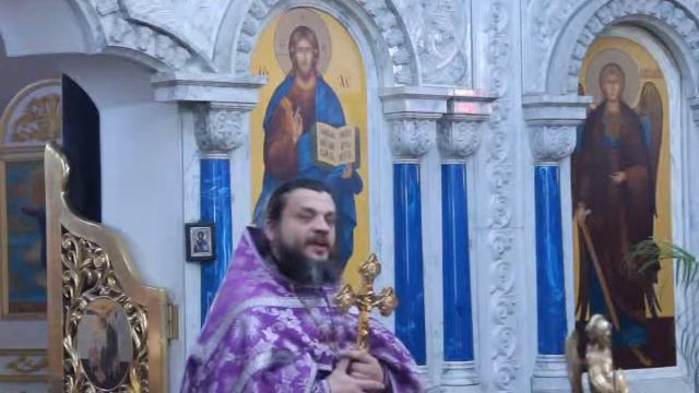 Проповедь на 4 неделю Великого Поста