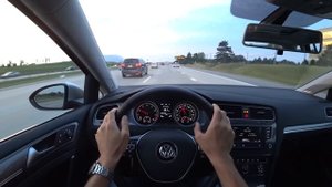 2017 Volkswagen Golf Alltrack TSI SE Manual Wagon - POV Driving Impressions (Binaural Audio)