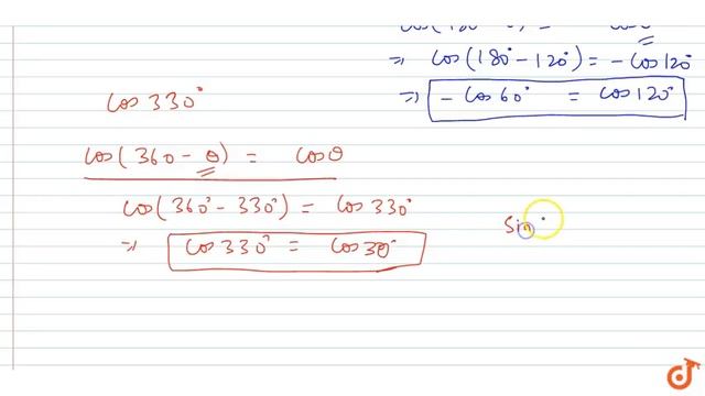 `sin 150^@.cos 120^@ + cos 330^@.sin660^@ =-1` смотреть онлайн