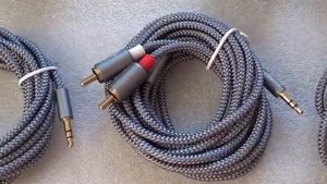Кабель-переходник mini-jack 3.5 mm - 2x RCA
