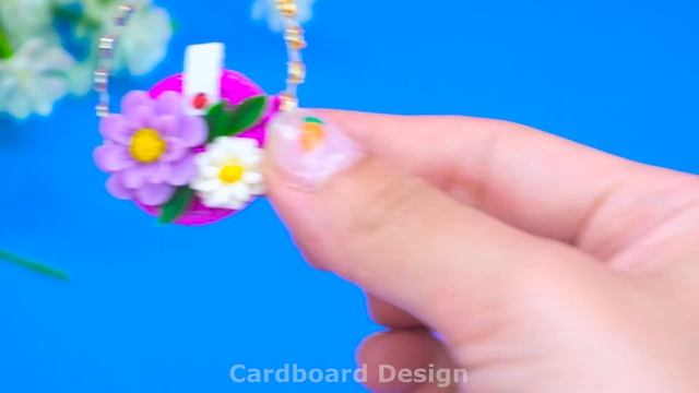 DIY Miniature Cardboard House ❤️ DIY Frozen Bedroom with Rainbow Slide for Princess in Ice Castle смотреть онлайн