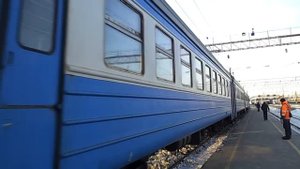 Электропоезд ЭР9е-4034 с сообщением Ижевск-Казань