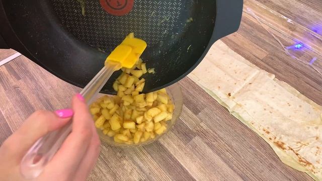 РАЗЛЕТАЮТСЯ КАК ГОРЯЧИЕ ПИРОЖКИ Десерт из лаваша за 10 минут