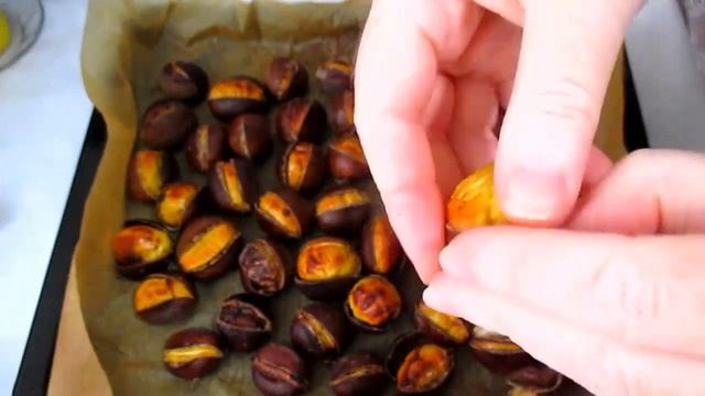 КАШТАНЫ НА ЗИМУ  КАШТАНЫ ПЕЧЕНЫЕ КАШТАНЫ ВАРЕНЫЕ. ŞABALID.