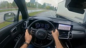 Kia Sorento IV 2021 | 1.6 T-GDI 230 HP | 기아 소렌토 POV Test Drive