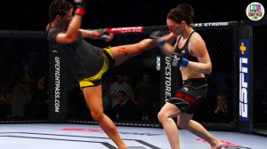 Грубый женский бой: Джулианна Пенья против Сары Макмэнн в UFC 4