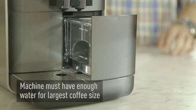 Panasonic NC-ZA1 Espresso Machine - Tutorial 6 - Add more water message... смотреть онлайн