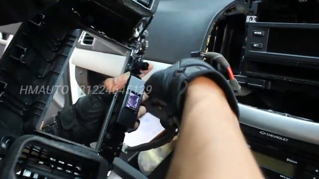 TUTORIAL,CARA MEMBUKA HEAD UNIT/FRAME CEVROLET CAPTIVA 2010-2015 смотреть онлайн