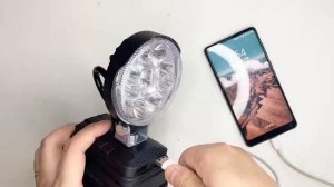 Фонарь (прожектор) под аккумулятор Макита