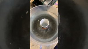Магнитная голтовка своими руками , на разных скоростях #магнитнаяголтовка