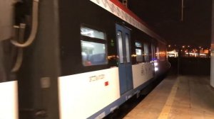 ПОЕЗД «ИВОЛГА» 1 СЕРИИ ПРИБЫВАЕТ НА СТАНЦИЮ «ВОЛОКОЛАМСКАЯ». ЧУТЬ НЕ ОПОЗДАЛИ НА СВОЙ ПОЕЗД!