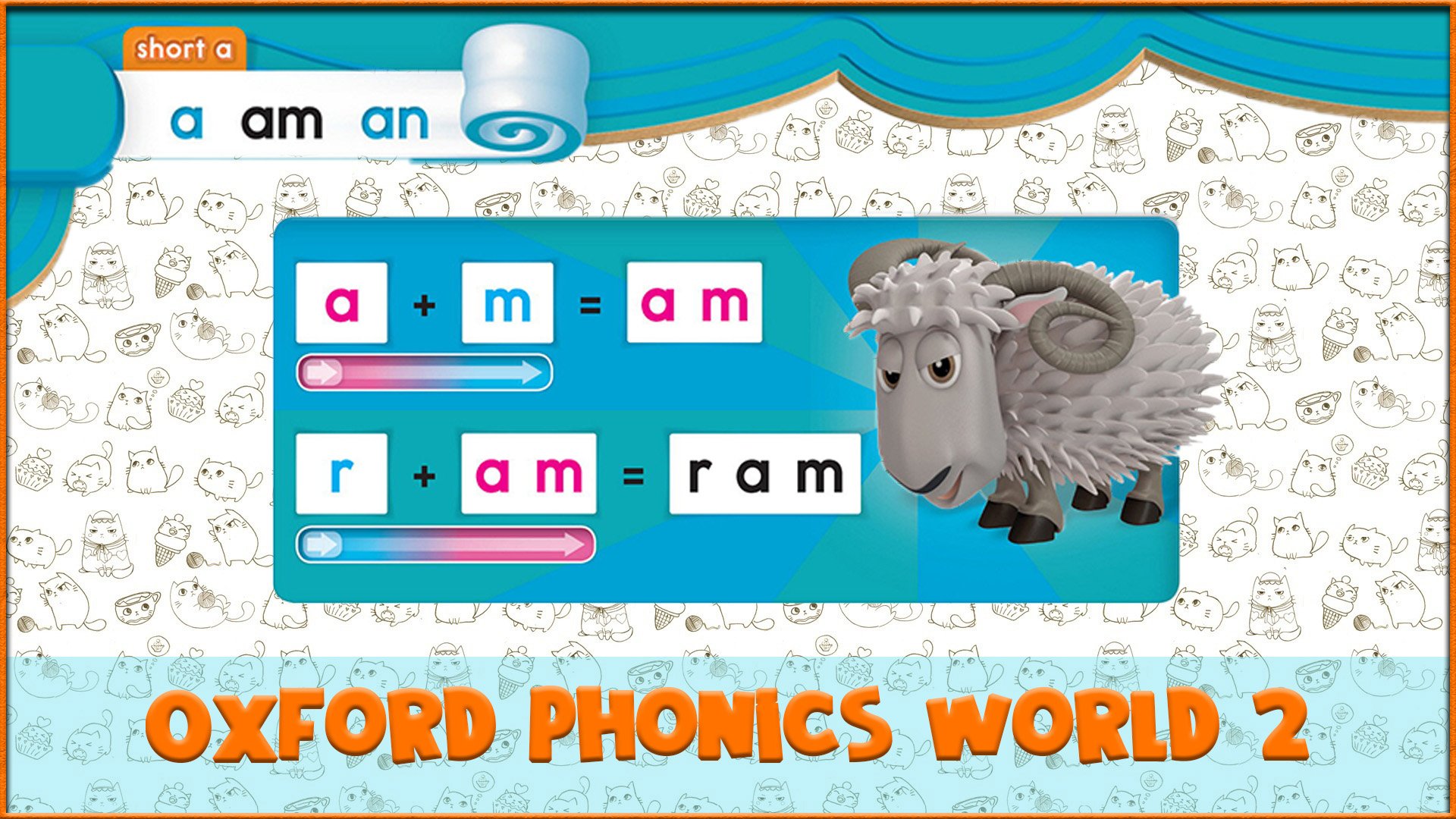 Short | am | Oxford Phonics World 2 - Short Vowels. #2