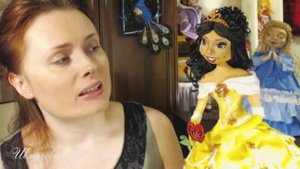 Презентация "Белль" кукла-шкатулка из фома (фоамирана)