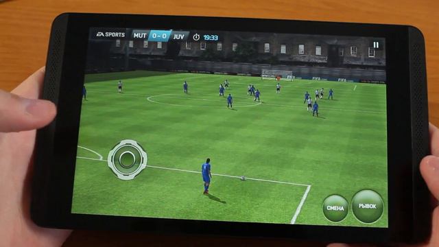Как идет FiFa 15 на NVDIA Shield Tablet смотреть онлайн