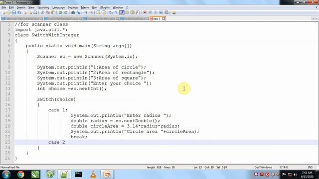 Topic 1 Switch With Integer In Java Programming