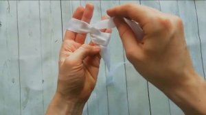 как завязать красивый бант